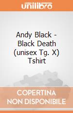 Andy Black - Black Death (unisex Tg. X) Tshirt gioco