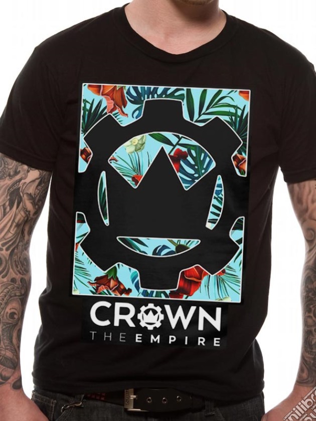 Crown The Empire - Logo (unisex Tg. M) Tshirt gioco