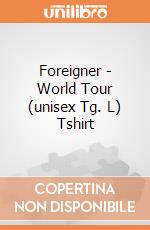Foreigner - World Tour (unisex Tg. L) Tshirt gioco