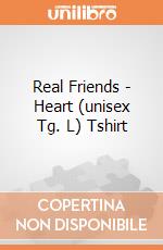 Real Friends - Heart (unisex Tg. L) Tshirt gioco