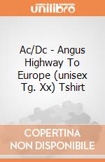 Ac/Dc - Angus Highway To Europe (unisex Tg. Xx) Tshirt gioco