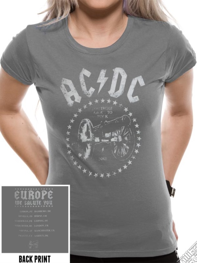 Ac/Dc - Fta2r (Donna Tg. S) Tshirt gioco