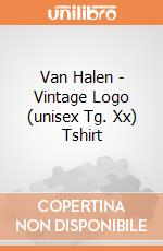 Van Halen - Vintage Logo (unisex Tg. Xx) Tshirt gioco