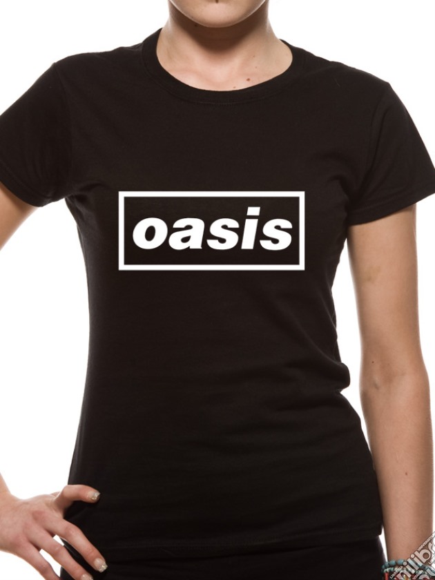 Oasis - Black Logo Sk (T-Shirt Donna Tg. M) gioco di CID