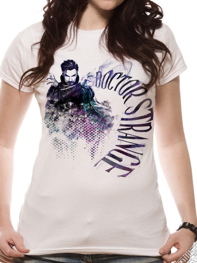 Dr Strange Movie - Ink Effect Sk (Fitted T-Shirt Donna Tg. S) gioco