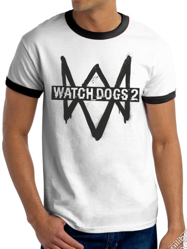 Watchdogs 2 - Combi Logo (T-Shirt Unisex Tg. S) gioco