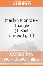 Marilyn Monroe - Triangle (T-Shirt Unisex Tg. L) gioco