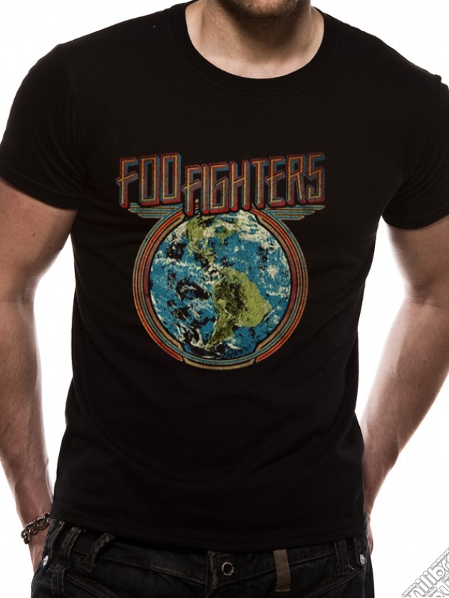 Foo Fighters - Globe (T-Shirt Unisex Tg. S) gioco