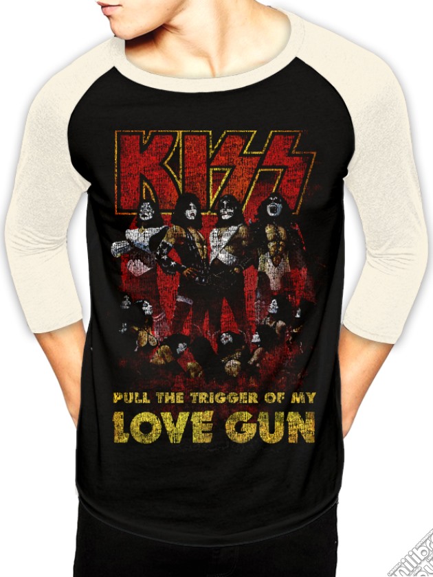 Kiss - Love Gun (Baseball Shirt Unisex Tg. S) gioco di CID