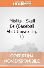 Misfits - Skull Bs (Baseball Shirt Unisex Tg. L) gioco di CID