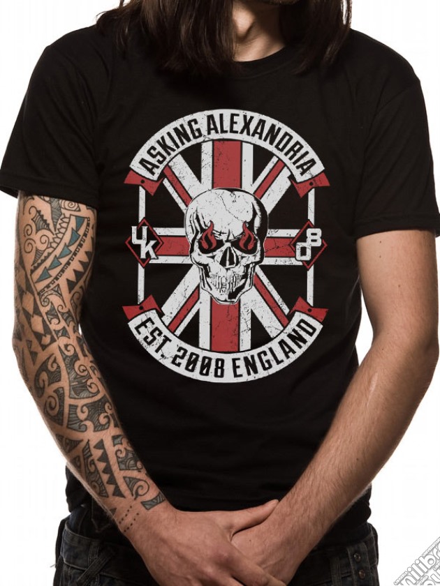 Asking Alexandria - Rebel (T-Shirt Unisex Tg. M) gioco di CID