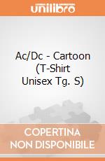 Ac/Dc - Cartoon (T-Shirt Unisex Tg. S) gioco di CID