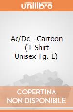 Ac/Dc - Cartoon (T-Shirt Unisex Tg. L) gioco di CID