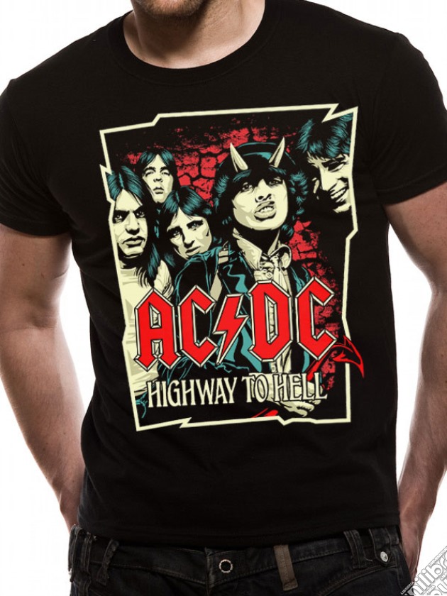 Ac/Dc - Cartoon (T-Shirt Unisex Tg. 2Xl) gioco di CID