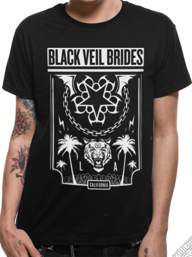 Black Veil Brides - Welcome To La (T-Shirt Unisex Tg. L) gioco