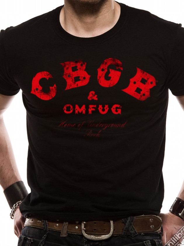Cbgbs - Red Logo (T-Shirt Unisex Tg. S) gioco
