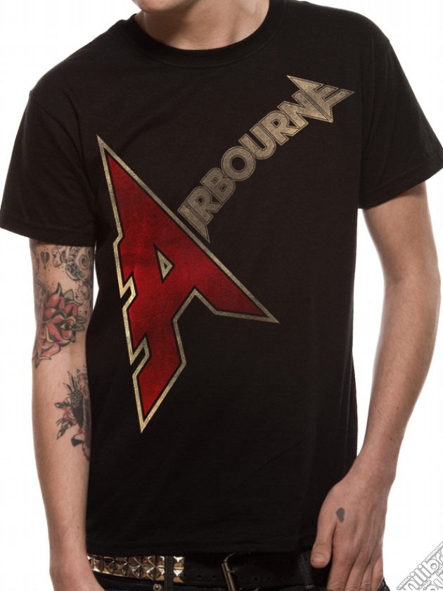 Airbourne - A Logo (T-Shirt Unisex Tg. S) gioco di CID