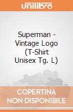 Superman - Vintage Logo (T-Shirt Unisex Tg. L) gioco di CID