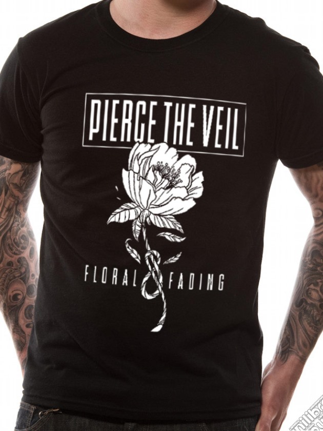Pierce The Veil - Floral And Fading (T-Shirt Unisex Tg. S) gioco