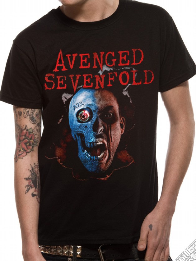 Avenged Sevenfold - Robot Head (T-Shirt Unisex Tg. S) gioco di CID