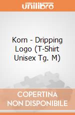 Korn - Dripping Logo (T-Shirt Unisex Tg. M) gioco di CID