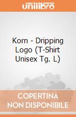 Korn - Dripping Logo (T-Shirt Unisex Tg. L) gioco di CID