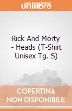 Rick And Morty - Heads (T-Shirt Unisex Tg. S) gioco