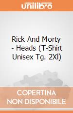 Rick And Morty - Heads (T-Shirt Unisex Tg. 2Xl) gioco