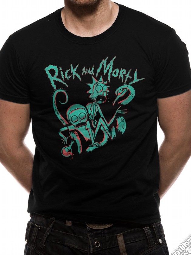 Rick And Morty - Neon (T-Shirt Unisex Tg. Xl) gioco