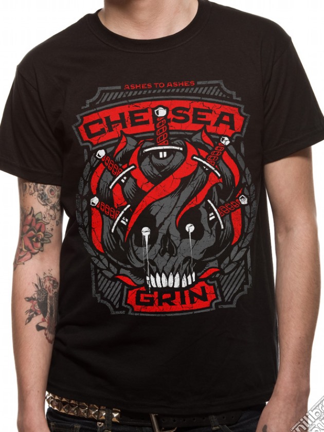 Chelsea Grin - Ashes (T-Shirt Unisex Tg. S) gioco di CID