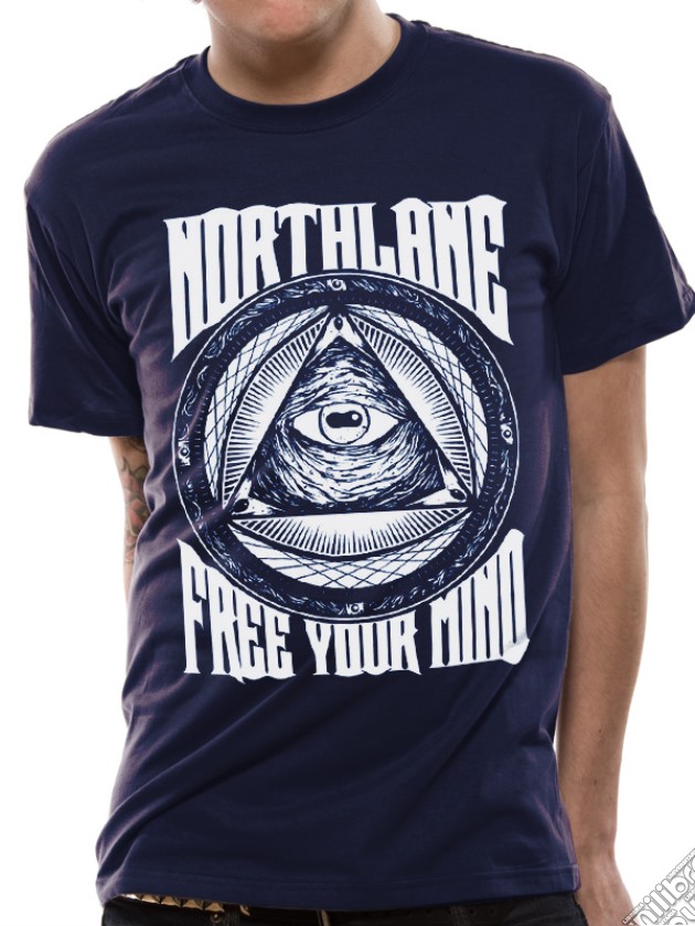 Northlane - Free Your Mind (T-Shirt Unisex Tg. S) gioco di CID