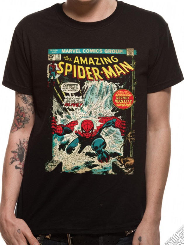 Spiderman - Comic Cover (T-Shirt Unisex Tg. Xl) gioco di CID