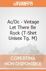 Ac/Dc - Vintage Let There Be Rock (T-Shirt Unisex Tg. M) gioco di CID