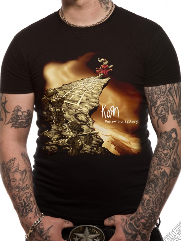 Korn - Follow The Leader (T-Shirt Unisex Tg. S) gioco di CID