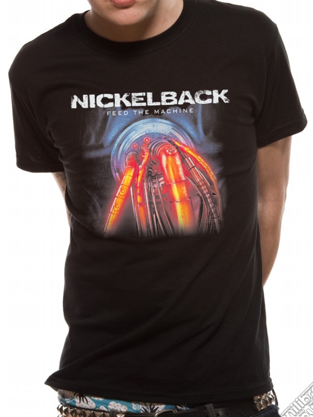 Nickelback - Machine (T-Shirt Unisex Tg. S) gioco di CID