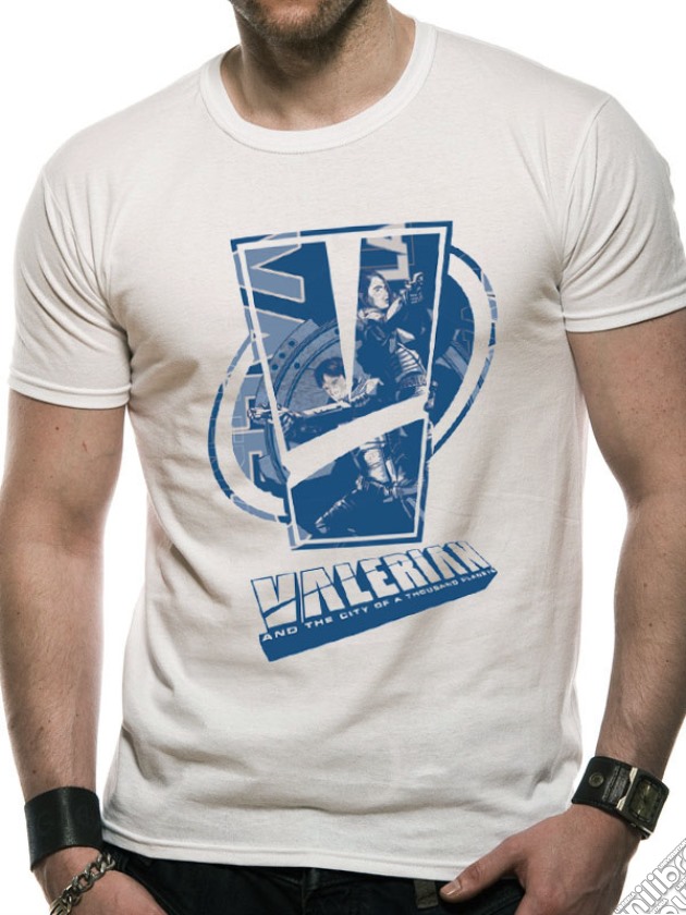Valerian - Logo (T-Shirt Unisex Tg. S) gioco di Neca