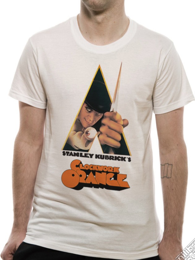 Clockwork Orange - Knife (T-Shirt Unisex Tg. S) gioco di CID