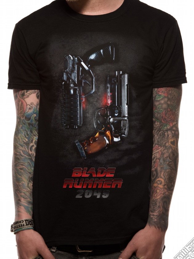 Blade Runner 2049 - Two Pistols (T-Shirt Unisex Tg. S) gioco