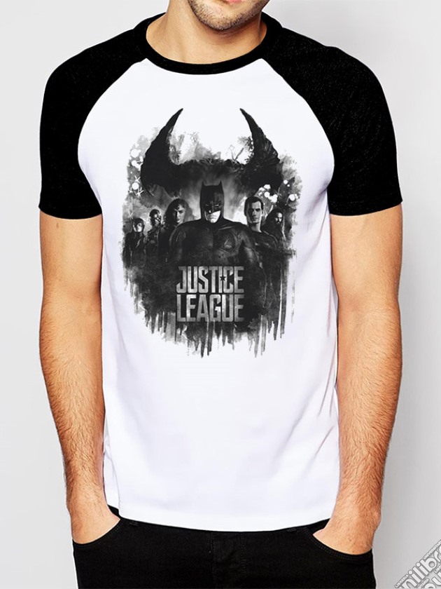 Justice League Movie - Group And Logo (T-Shirt Unisex Tg. S) gioco