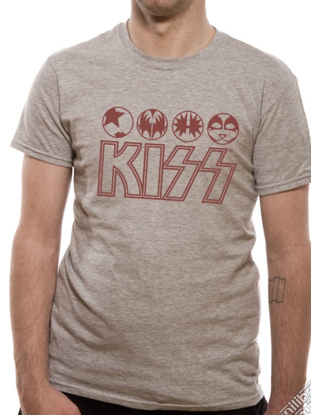 Kiss - Symbols (T-Shirt Unisex Tg. S) gioco