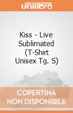 Kiss - Live Sublimated (T-Shirt Unisex Tg. S) gioco