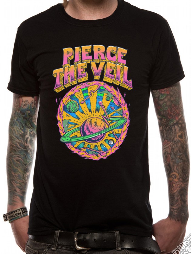 Pierce The Veil - Space Pizza (T-Shirt Unisex Tg. 2Xl) gioco di CID