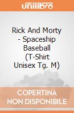 Rick And Morty - Spaceship Baseball (T-Shirt Unisex Tg. M) gioco