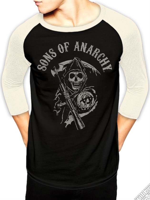 Sons Of Anarchy - Logo Baseball (T-Shirt Unisex Tg. L) gioco