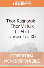 Thor Ragnarok - Thor V Hulk (T-Shirt Unisex Tg. Xl) gioco
