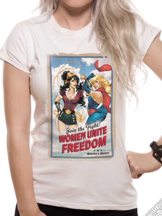 Justice League - Women Unite (T-Shirt Donna Tg. S) gioco
