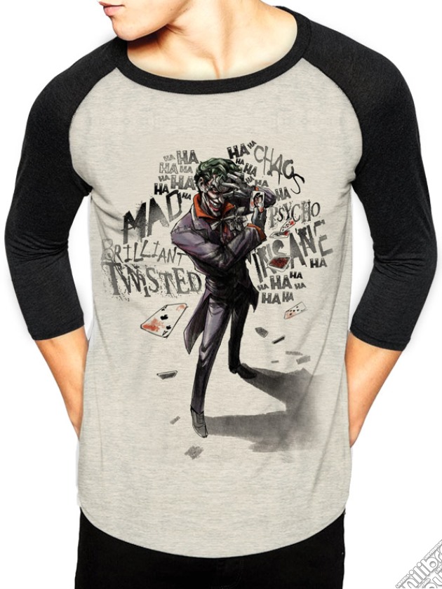 Batman - Joker Insane (T-Shirt Unisex Tg. S) gioco di CID