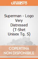 Superman - Logo Very Distressed (T-Shirt Unisex Tg. S) gioco