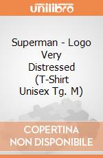 Superman - Logo Very Distressed (T-Shirt Unisex Tg. M) gioco
