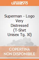 Superman - Logo Very Distressed (T-Shirt Unisex Tg. Xl) gioco